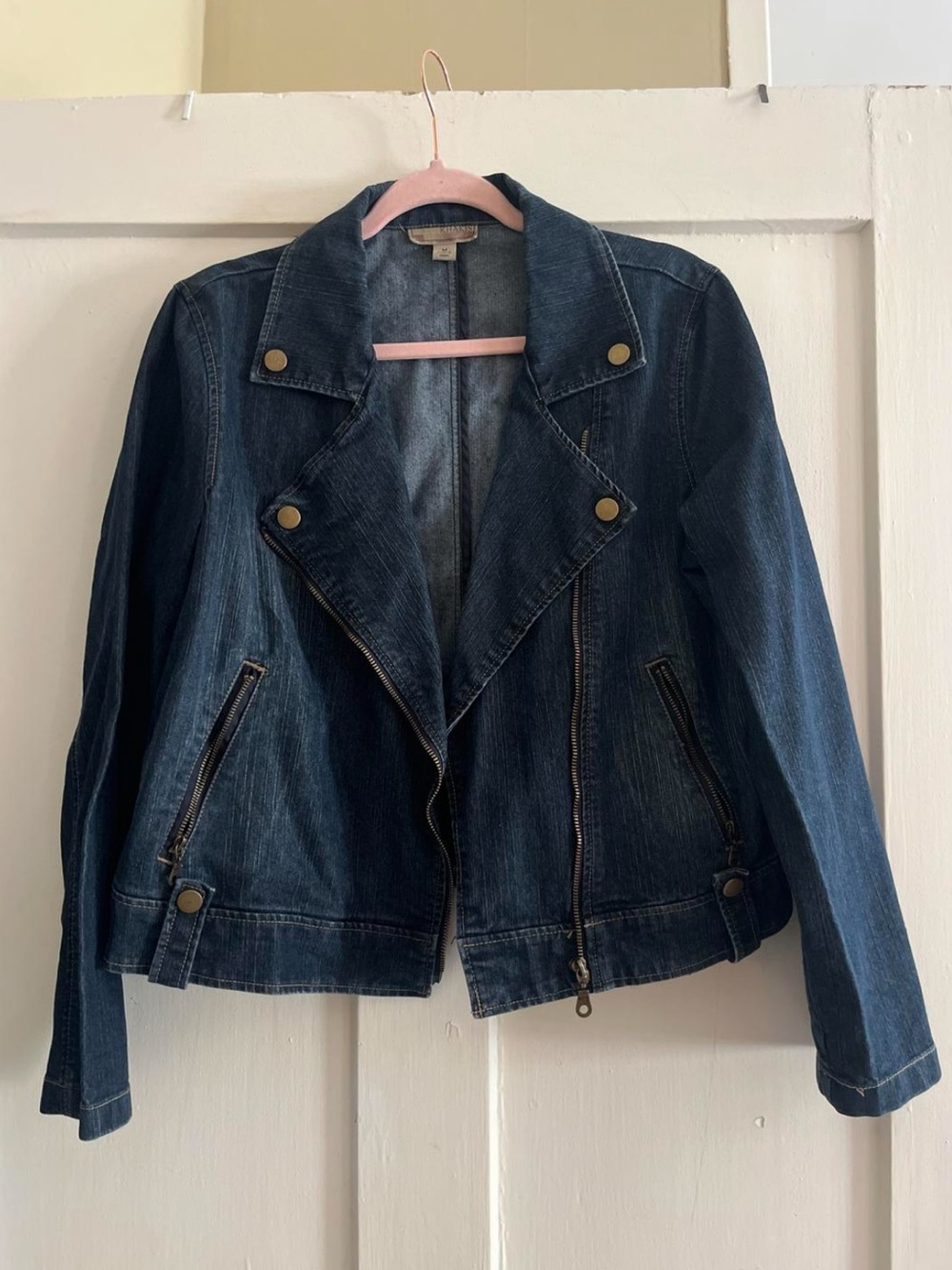 Y2K Double Breasted Denim Jacket